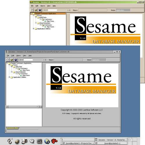 Lantica Software, LLC - Products - Sesame Database Manager Feature Detail